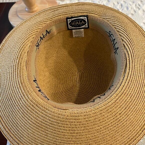 Scala womens woven sun hat - Picture 4 of 12